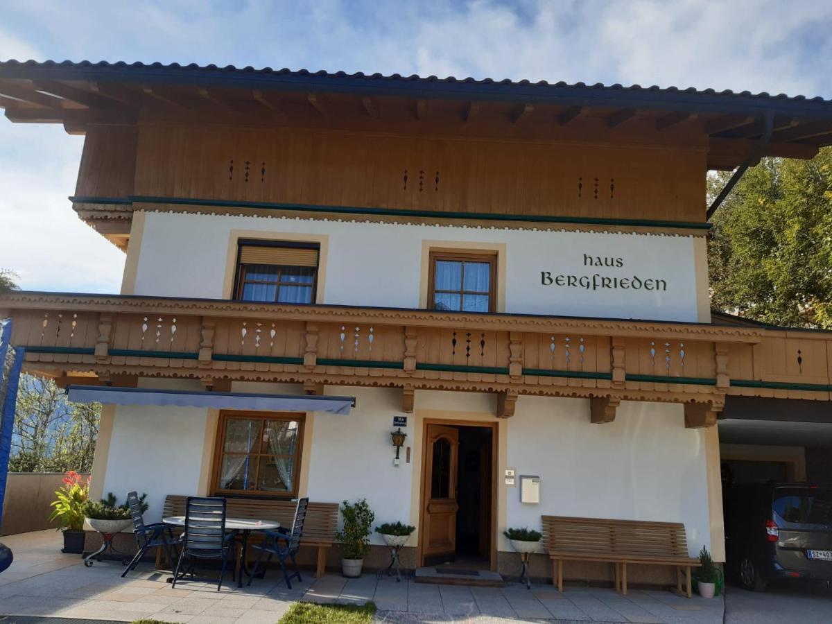 Ferienwohnung Haus Bergfrieden Gerlosberg Eksteriør billede